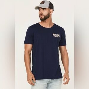 Moonshine Spirit Men's Moonlit Short Sleeve Graphic T-Shirt